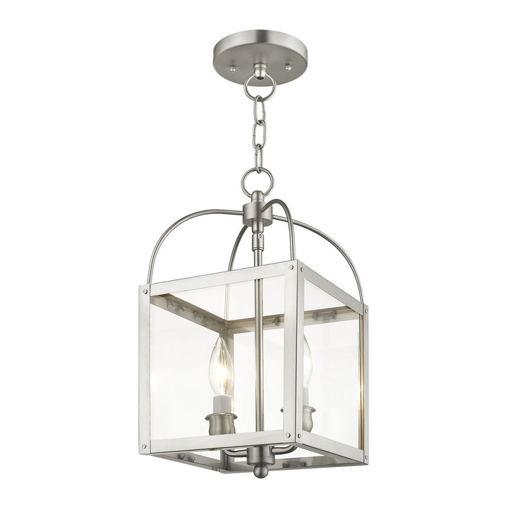 Livex Milford 4041-91 Pendant Light - Brushed Nickel