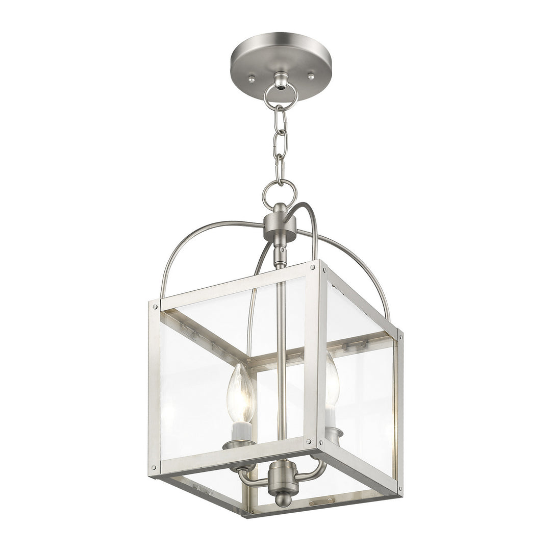 Livex Milford 4041-91 Pendant Light - Brushed Nickel
