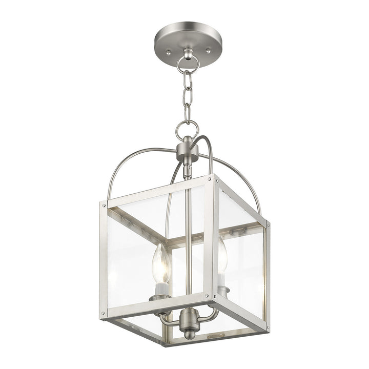 Livex Milford 4041-91 Pendant Light - Brushed Nickel
