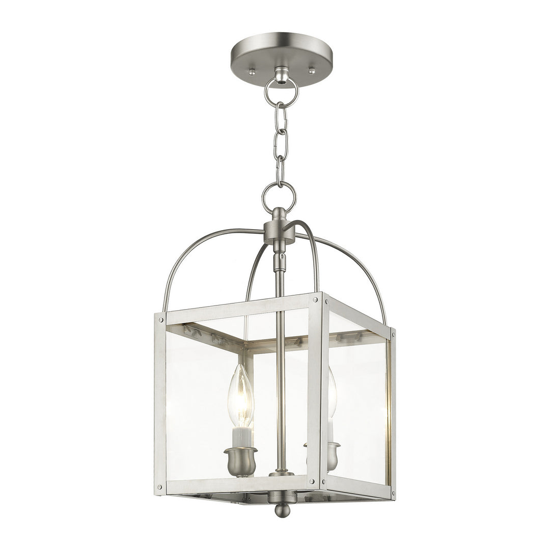 Livex Milford 4041-91 Pendant Light - Brushed Nickel
