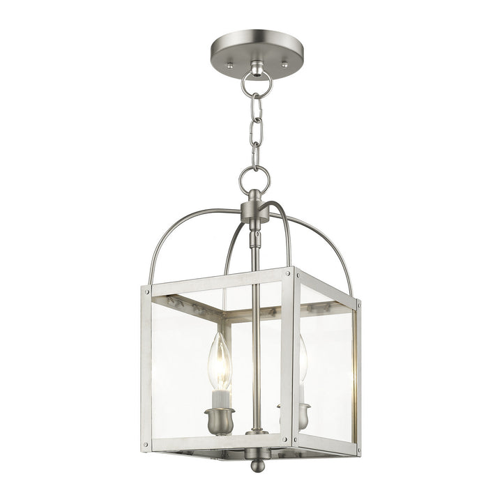 Livex Milford 4041-91 Pendant Light - Brushed Nickel