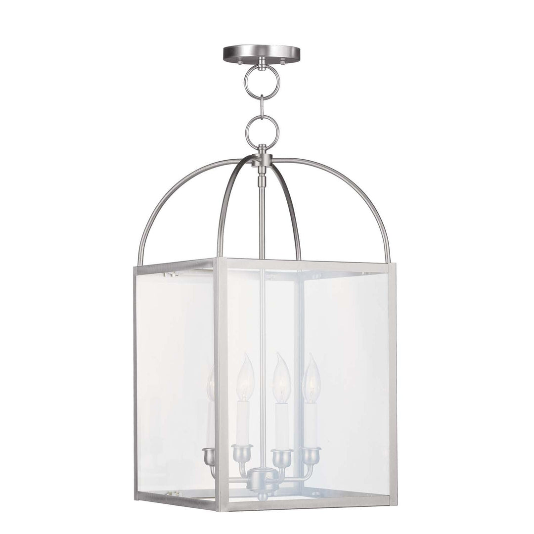 Livex Milford 4042-91 Pendant Light - Brushed Nickel