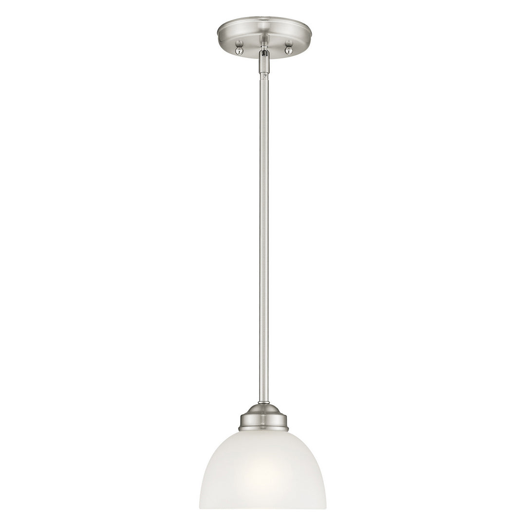 Livex Somerset 4210-91 Pendant Light - Brushed Nickel