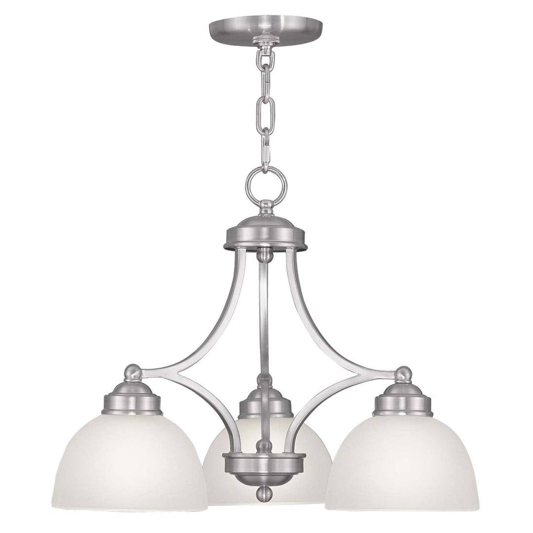 Livex Somerset 4223-91 Chandelier Light - Brushed Nickel
