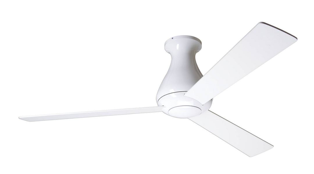 Modern Fan Company Altus Flush ALT-FM-GW-42-WH-NL-001 Ceiling Fan 42 - Gloss White, White/