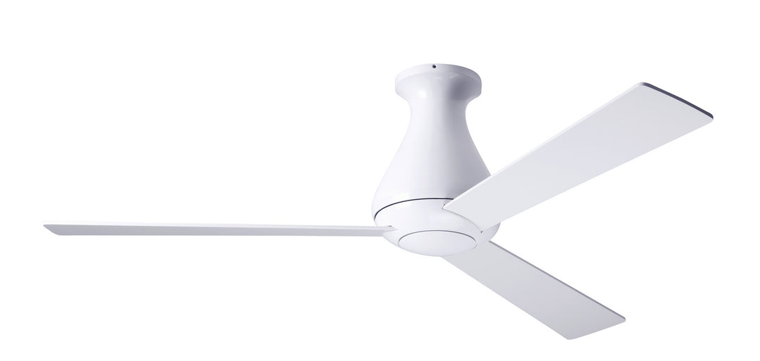 Modern Fan Company Altus Flush ALT-FM-GW-52-WH-NL-001 Ceiling Fan 52 - Gloss White, White/