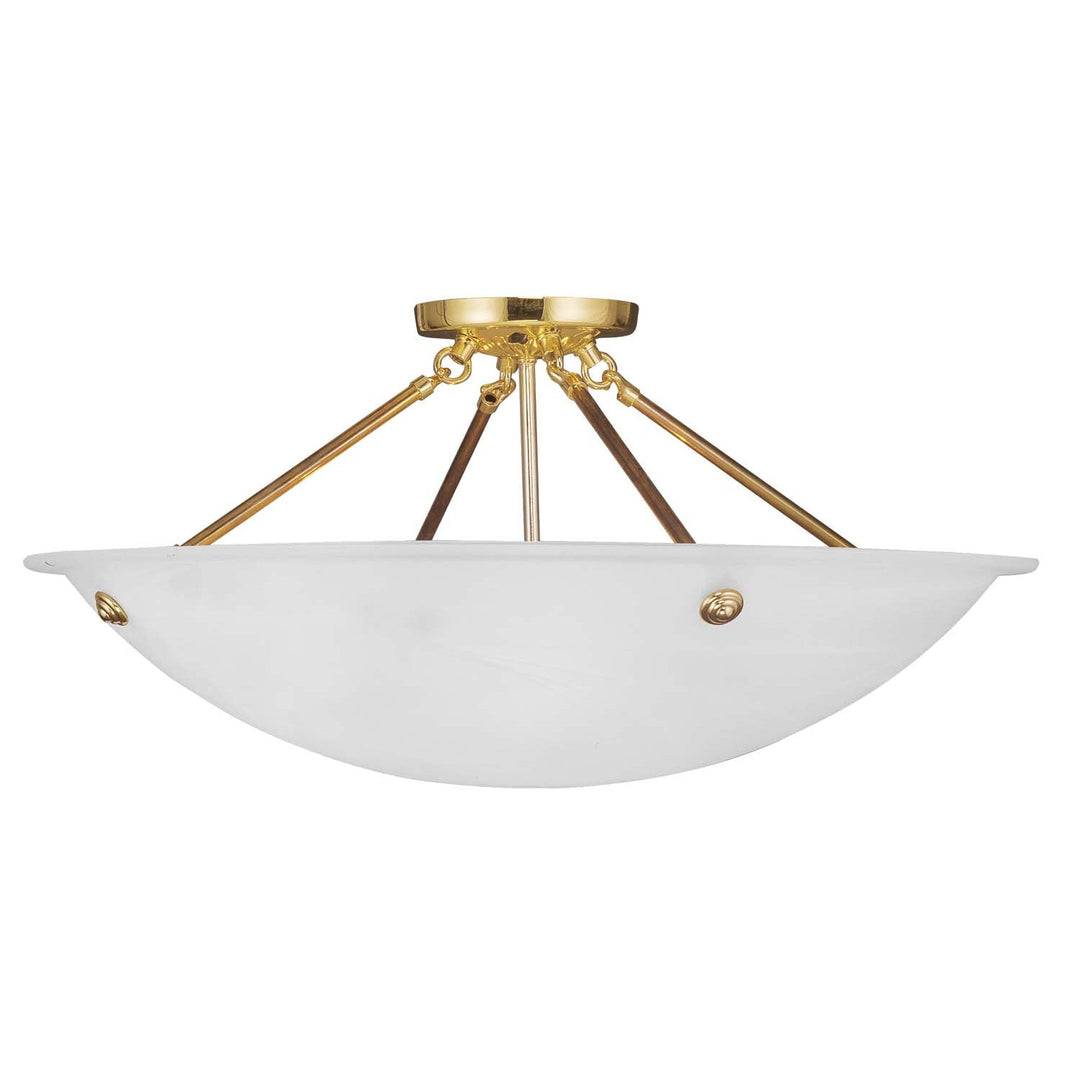 Livex Oasis 4275-02 Ceiling Light - Polished Brass