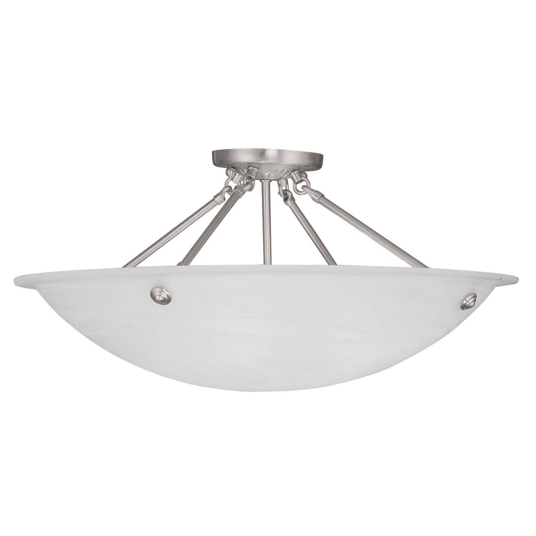 Livex Oasis 4275-91 Ceiling Light - Brushed Nickel