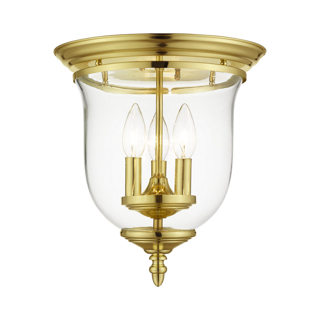 Livex Legacy 5021-02 Ceiling Light - Polished Brass