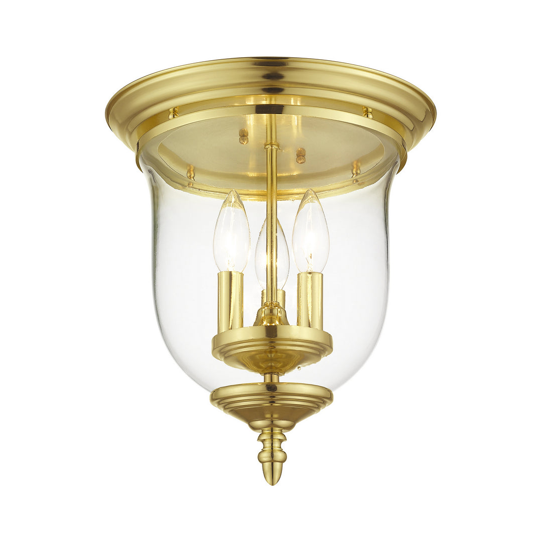 Livex Legacy 5021-02 Ceiling Light - Polished Brass