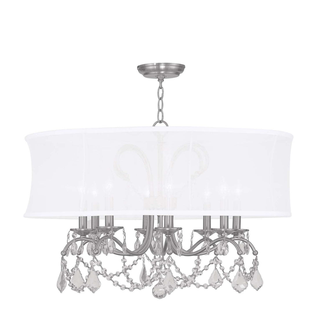 Livex Newcastle 6308-91 Chandelier Light - Brushed Nickel