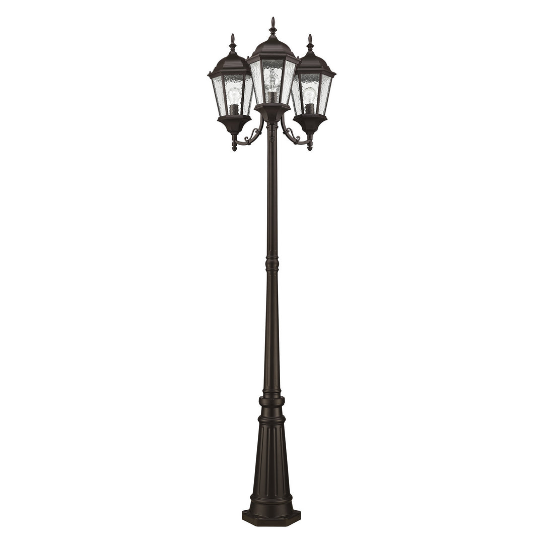 Livex Lighting 7553-07  Hamilton Outdoor Bronze
