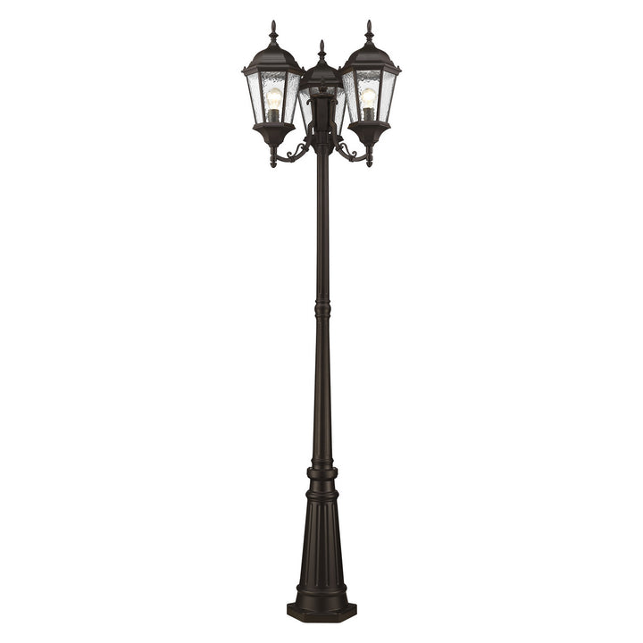 Livex Lighting 7553-07  Hamilton Outdoor Bronze