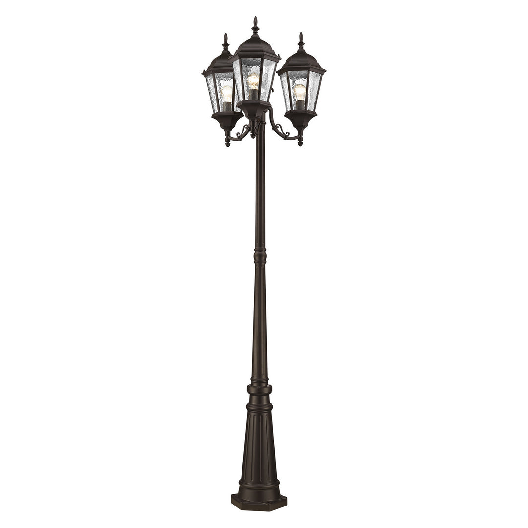Livex Lighting 7553-07  Hamilton Outdoor Bronze