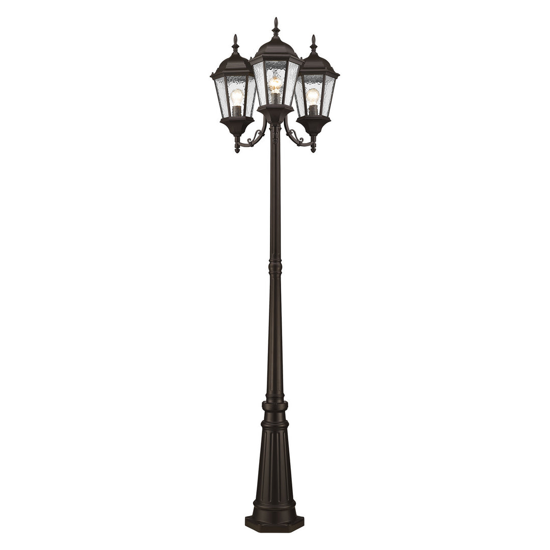 Livex Lighting 7553-07  Hamilton Outdoor Bronze