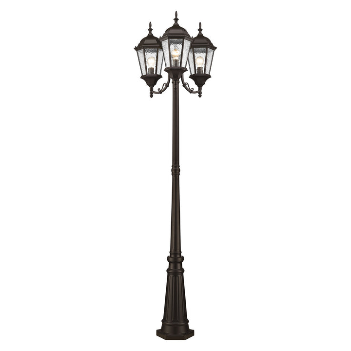 Livex Lighting 7553-07  Hamilton Outdoor Bronze