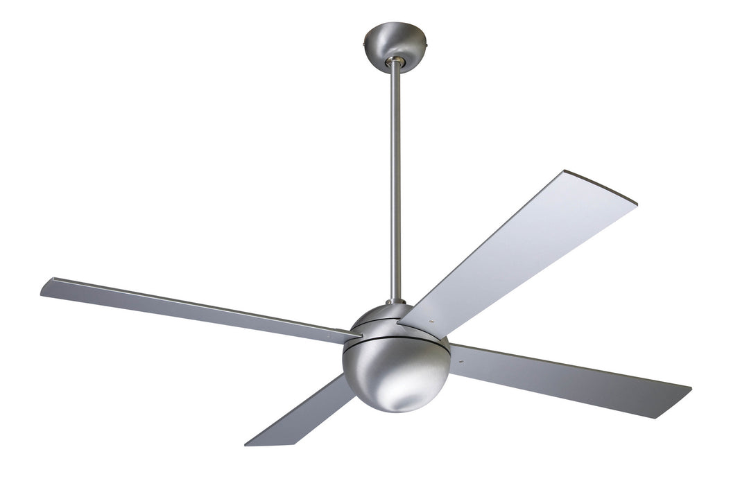 Modern Fan Company Ball BAL-BA-42-AL-NL-001 Ceiling Fan 42 - Brushed Aluminum, Aluminum/