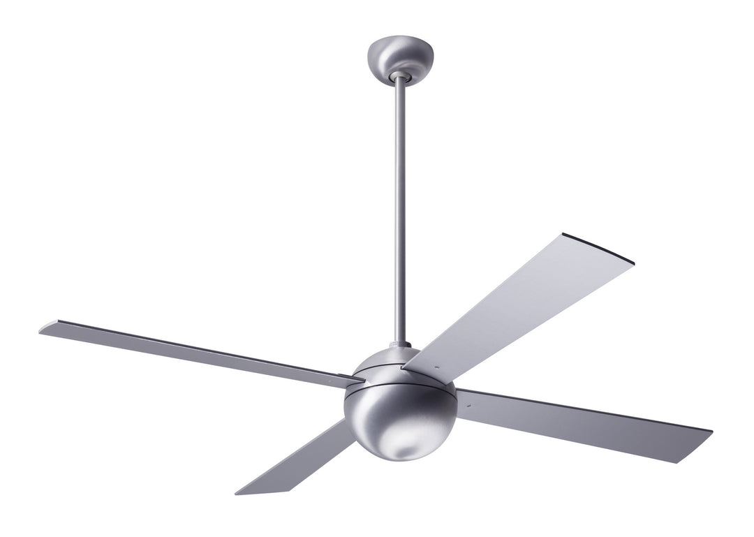 Modern Fan Company Ball BAL-BA-52-AL-NL-001 Ceiling Fan 52 - Brushed Aluminum, Aluminum/