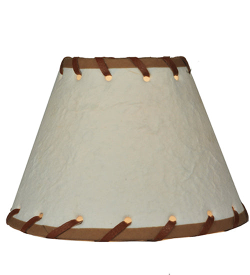 Meyda Tiffany Lighting 37252 Parchment Shade Lamp Shade Two-Tone