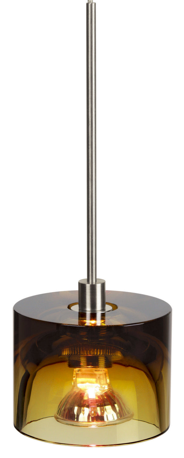 Stone Lighting PD065CGSNN3R Elise One Light Pendant  Satin Nickel