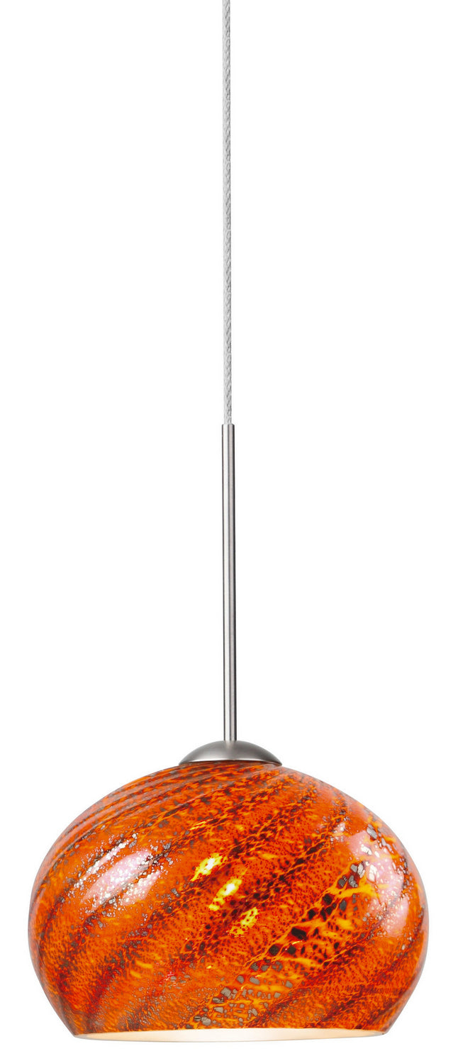 Stone Lighting PD111LVSNX3R Nautilus One Light Pendant  Satin Nickel