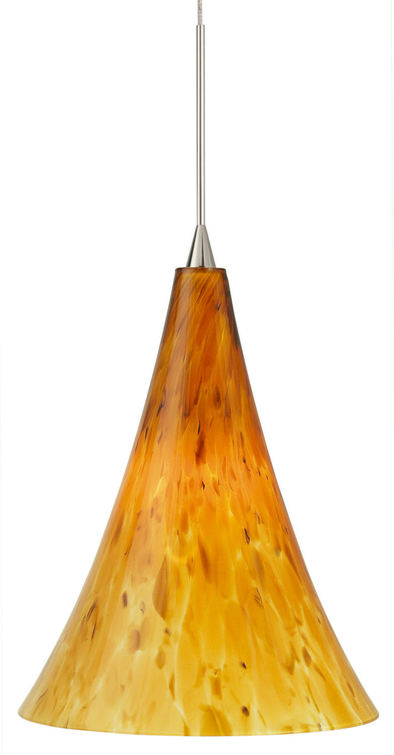 Stone Lighting PD165AMPNX3R Belle One Light Pendant  Polished Nickel