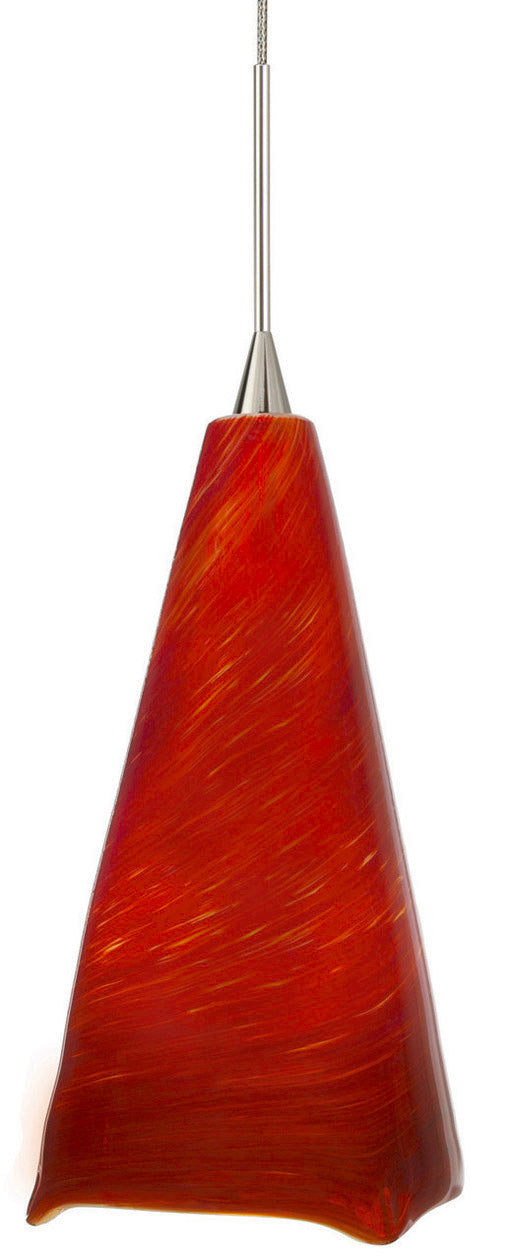 Stone Lighting PD166RDPNX3R Swirl One Light Pendant  Polished Nickel