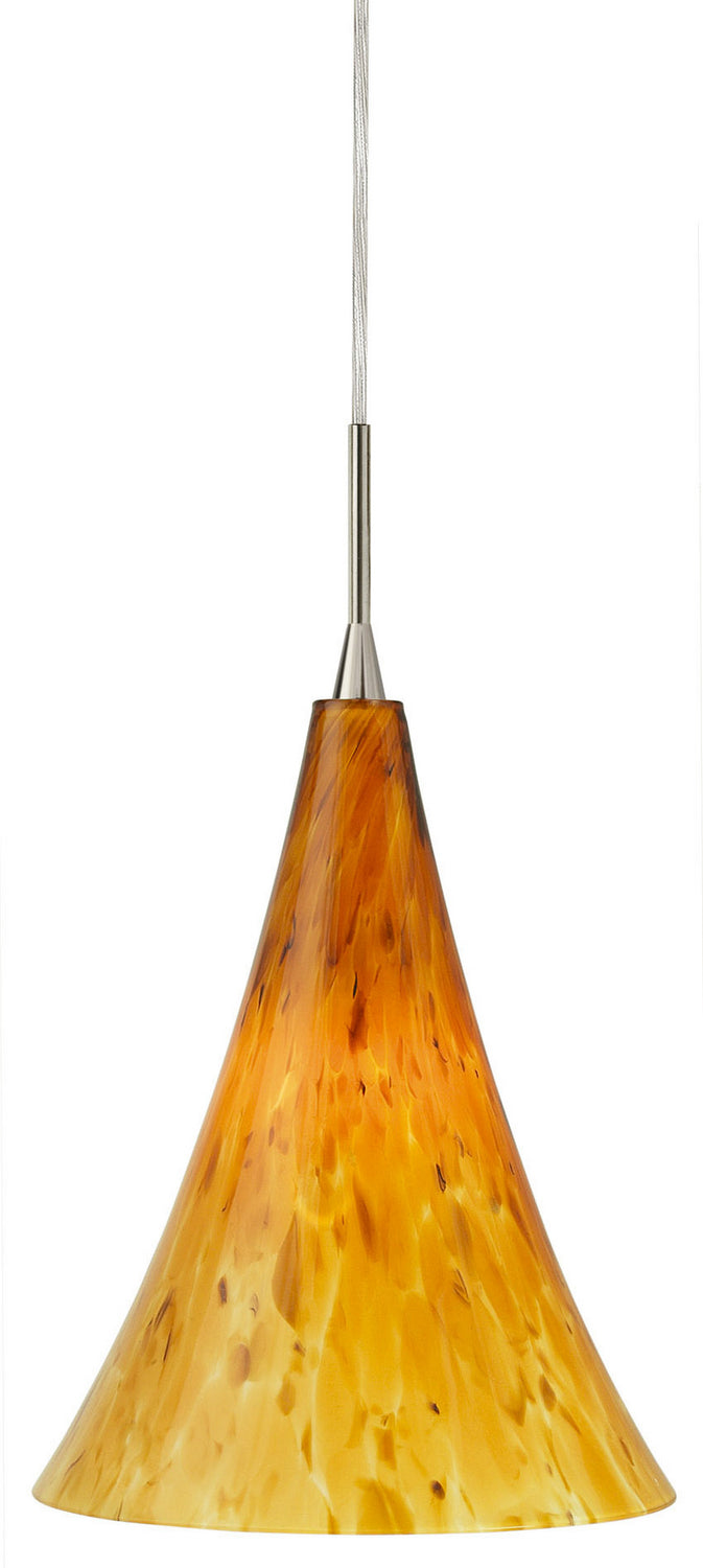 Stone Lighting PD182AMPNX3R Belle One Light Pendant  Polished Nickel