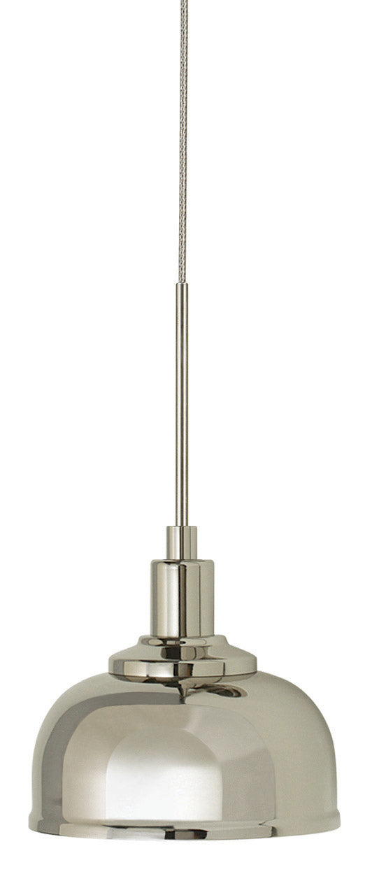 Stone Lighting PD230PNM3J Castle One Light Pendant  Polished Nickel