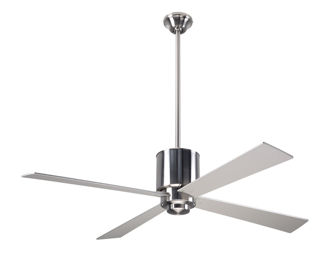 Modern Fan Company Lapa LAP-BN-50-NK-NL-001 Ceiling Fan 50 - Bright Nickel, Nickel/