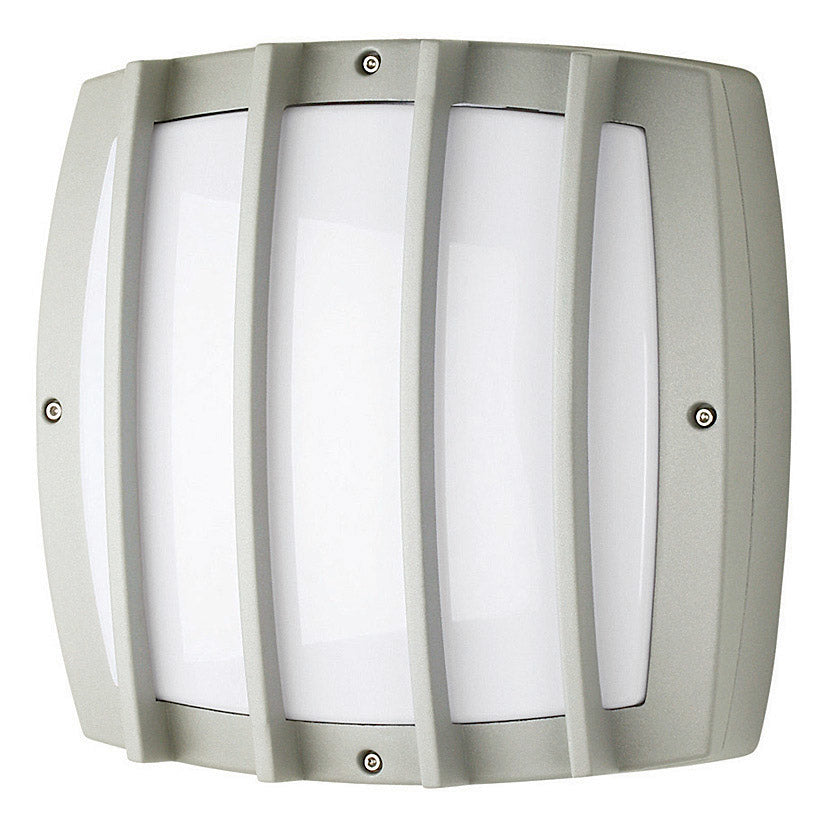 Stone Lighting WO810SIMB6 Lux One Light Outdoor Wall Mount  Silver