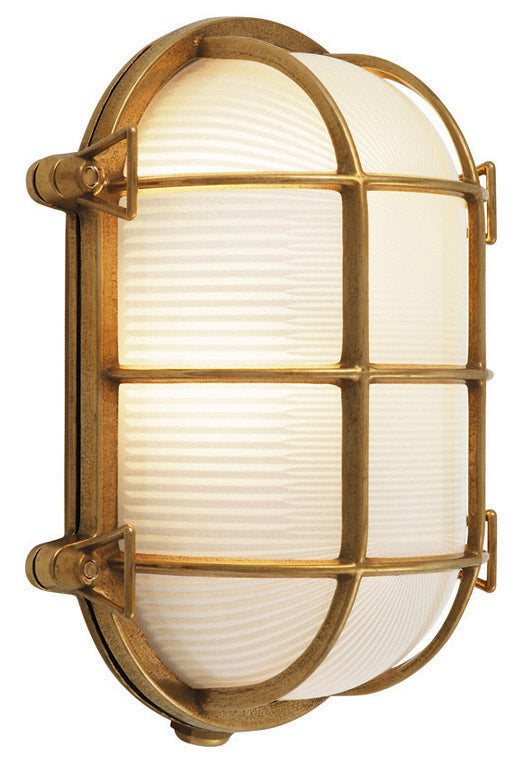 Stone Lighting WO851BRMB6 Tortuga One Light Outdoor Wall Mount  Brass