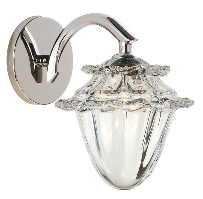 Stone Lighting WS155CRPNX3 Acorn Wall Sconce  Polished Nickel
