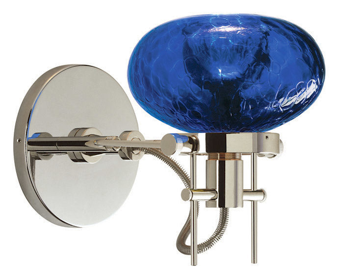 Stone Lighting WSF218BUPNL2 Focus One Light Wall Sconce  Polished Nickel