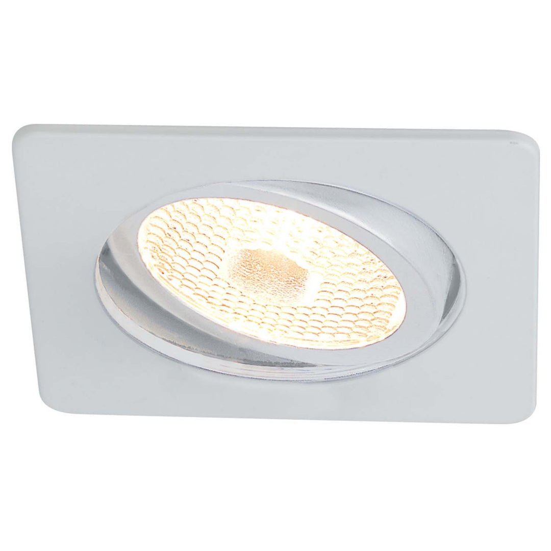 Nora Lighting NS-4912W Modern Recessed Recessed Light White