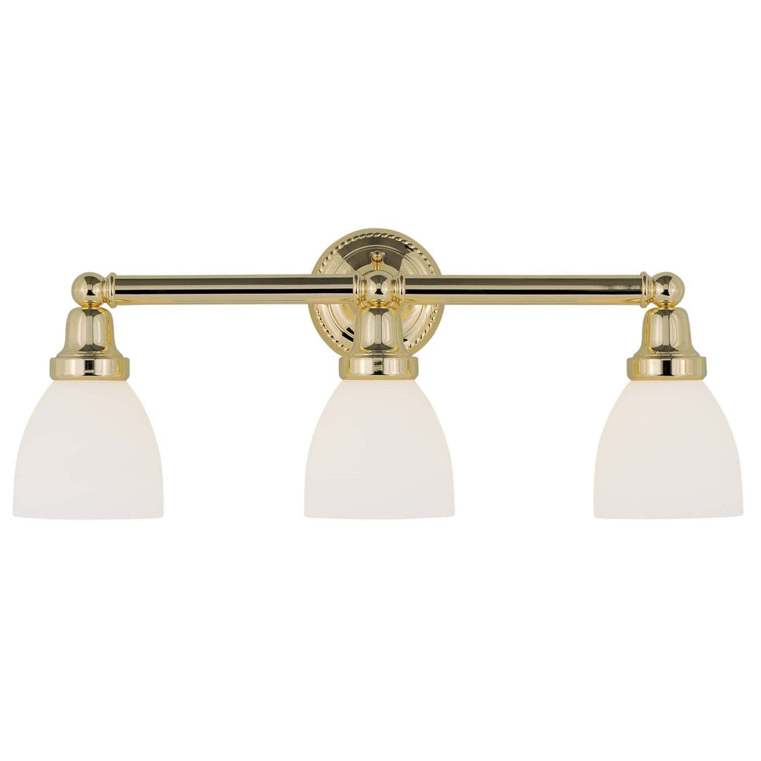 Livex Classic 1023-02 Bath Vanity Light 24 in. wide - Polished Brass