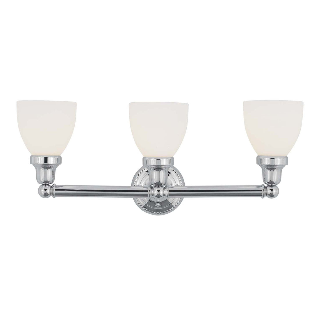 Livex Classic 1023-05 Bath Vanity Light 24 in. wide - Polished Chrome