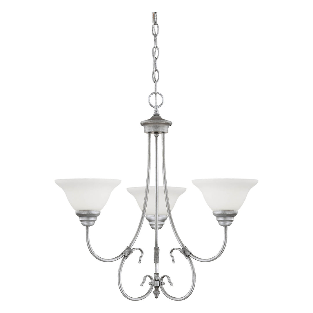 Millennium Fulton 1363-RS Chandelier Light - Rubbed Silver