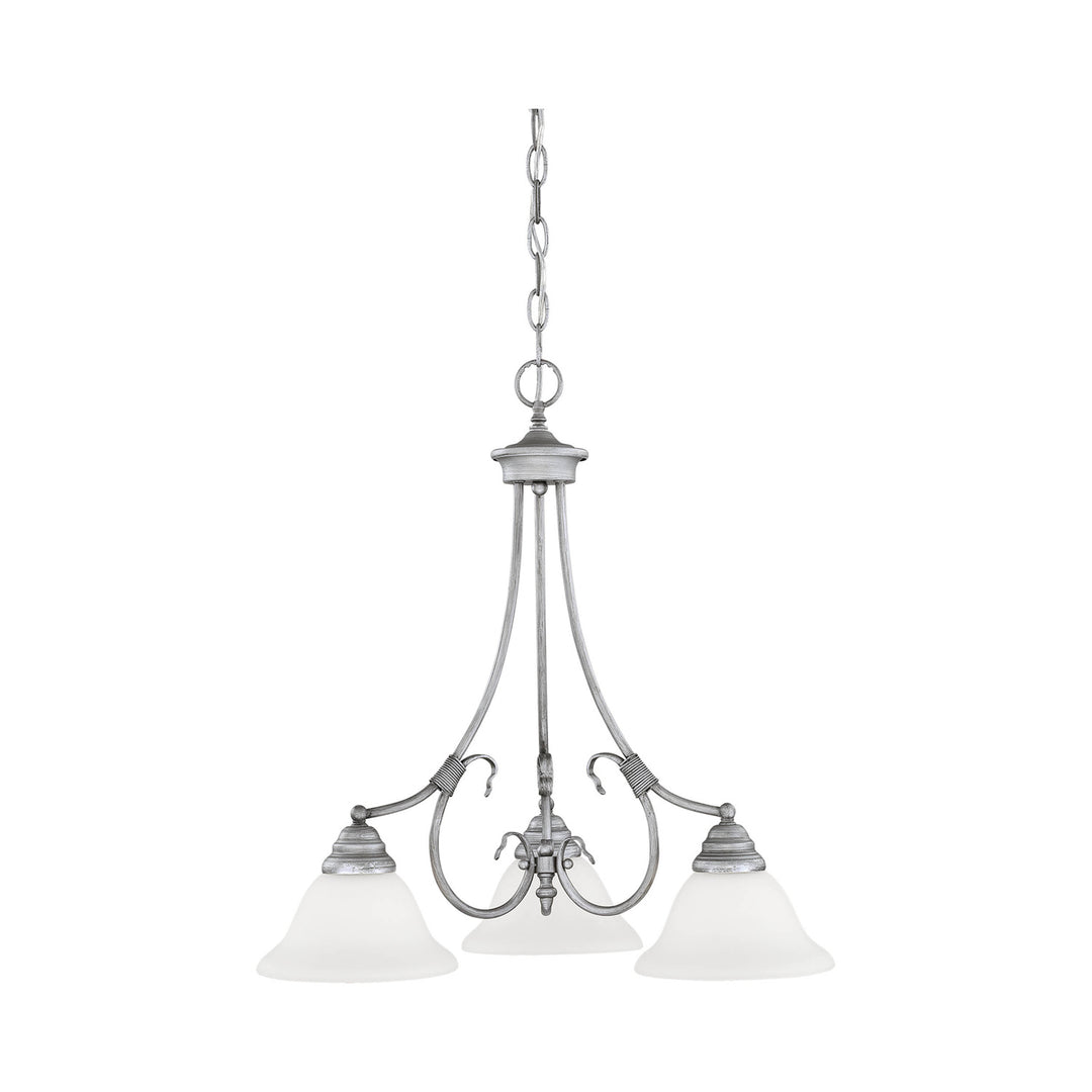 Millennium Fulton 1373-RS Chandelier Light - Rubbed Silver