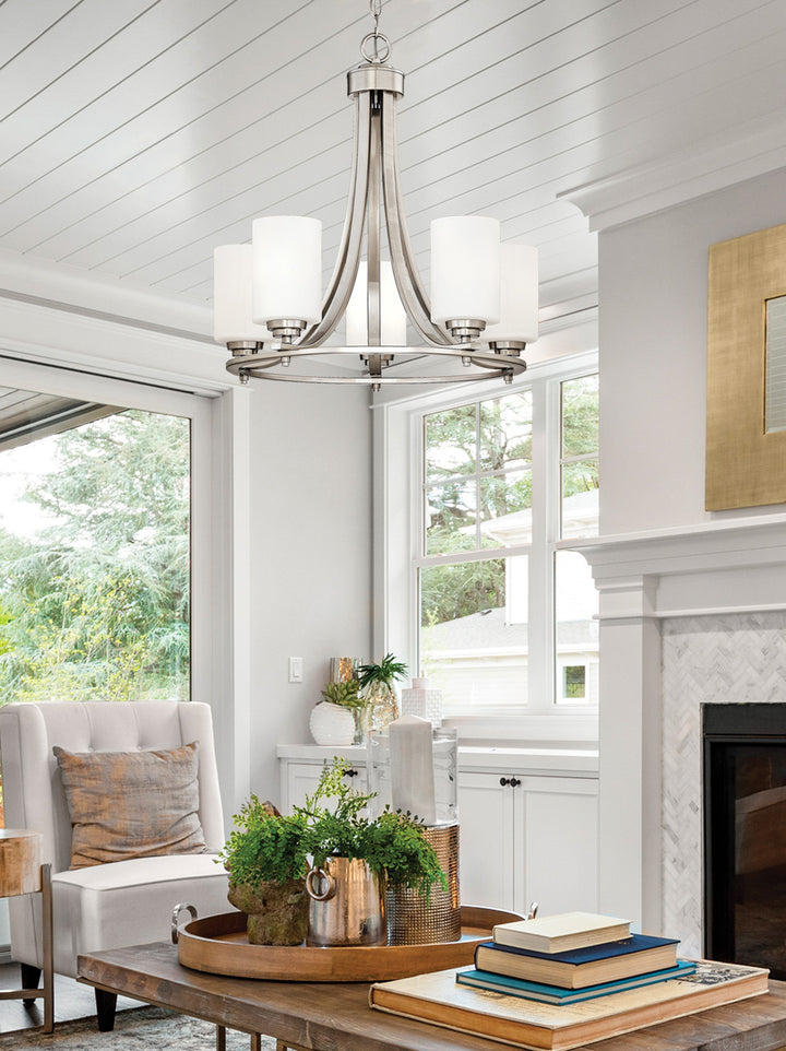 Millennium Bristo 7255-SN Chandelier Light - Satin Nickel