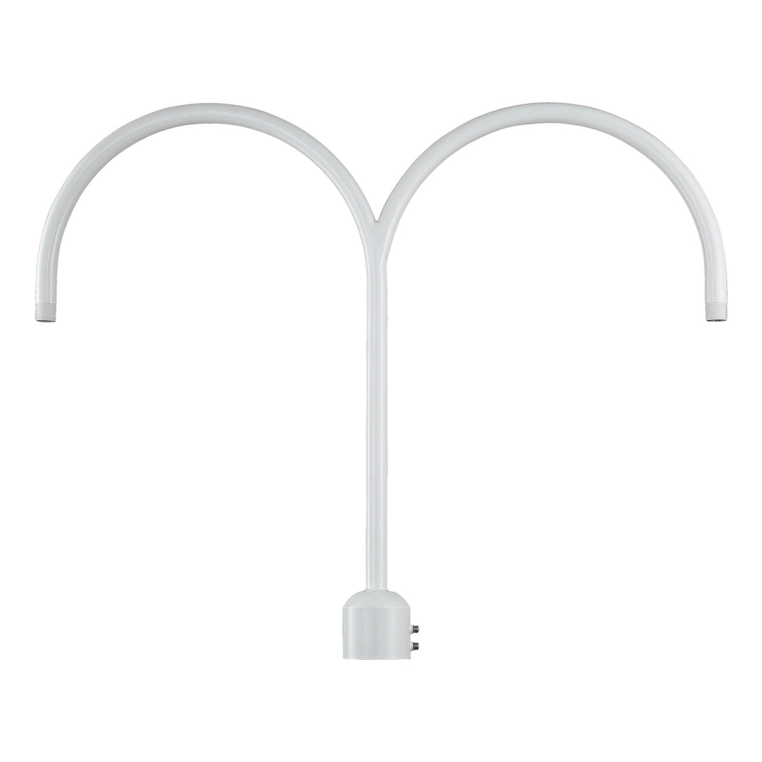 Millennium Lighting RPAD-WH R Series Two Light Post Adapter Decor White