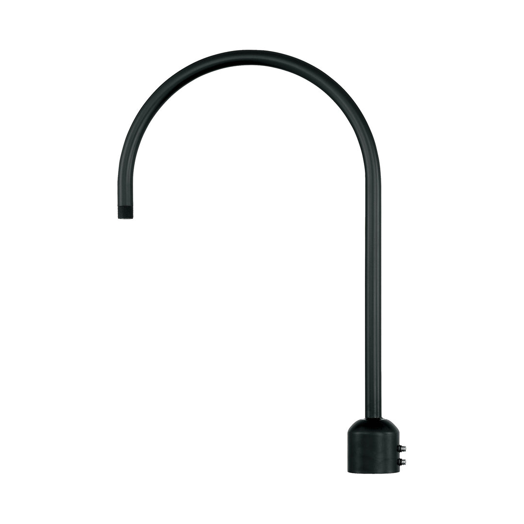 Millennium Lighting RPAS-SB R Series One Light Post Adapter Decor Black