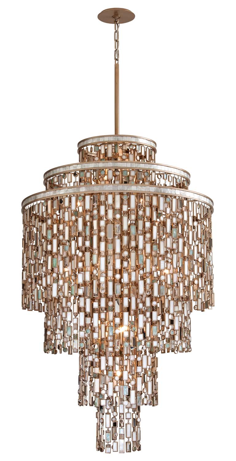 Corbett Dolcetti 142-719-CPL Chandelier Light - Dolcetti Silver