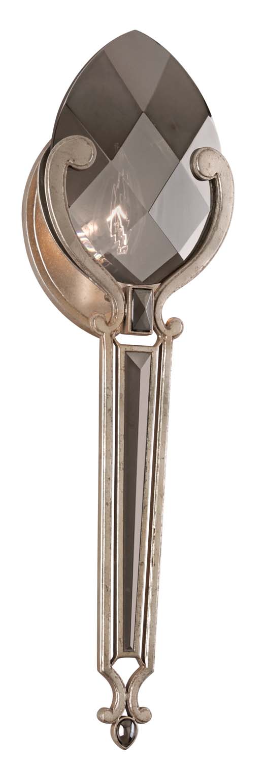 Corbett Femme Fatale 145-12 Wall Sconce Light - Silver Leaf