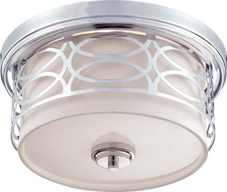 Nuvo Harlow 60-4627 Ceiling Light - Polished Nickel