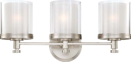 Nuvo Decker 60-4643 Bath Vanity Light 22 in. wide - Brushed Nickel