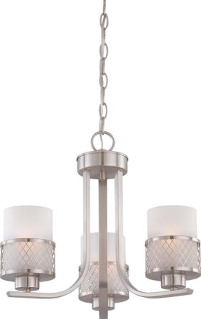 Nuvo Fusion 60-4687 Chandelier Light - Brushed Nickel