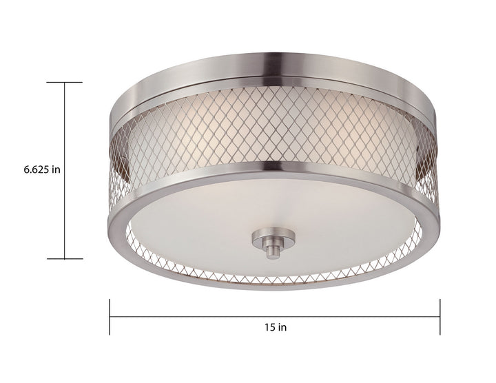 Nuvo Fusion 60-4691 Ceiling Light - Brushed Nickel