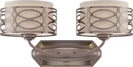 Nuvo Harlow 60-4722 Bath Vanity Light 21 in. wide - Hazel Bronze