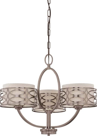 Nuvo Harlow 60-4724 Chandelier Light - Hazel Bronze